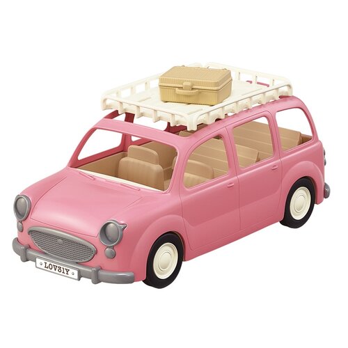 Sylvanian Familie 5535 Familienauto Rosa Van