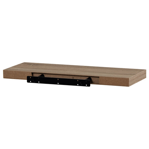 Stenshyll i sonoma ek, 60 x 24 x 4 cm