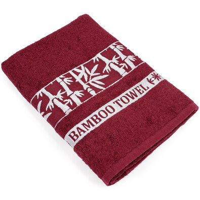Bamboo Burgundy brisa, 70 x 140 cm