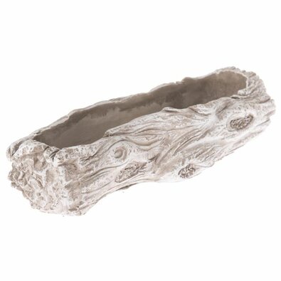 Ghiveci Rădăcină de copac, bej, 28,5 x 8 x 12 cm