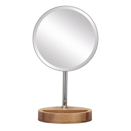 Kleine Wolke Kozmetično ogledalo Timber premer 17cm
