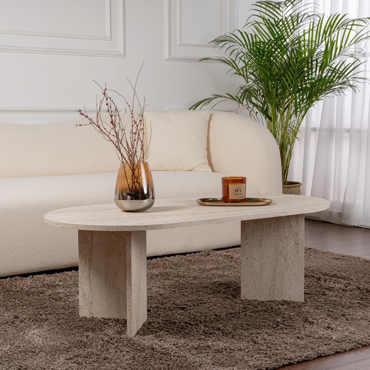 Konferenční stolek Sable Travertine - thumb (6)