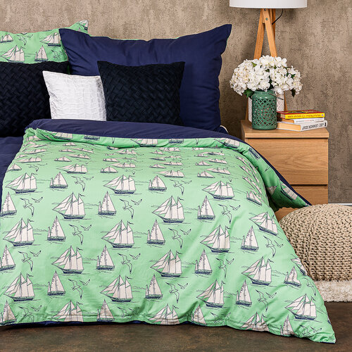 4Home Sail pamut ágyneműhuzat, 140 x 220 cm, 70 x 90 cm
