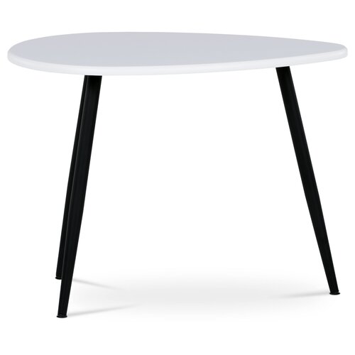 Odkladací stolík 60 x 40 cm, biela