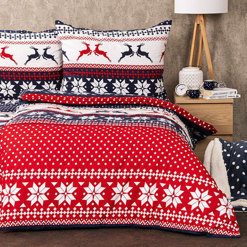 Lenjerie de pat, bumbac, 4Home Blue nordic, 140 x 200 cm, 70 x 90 cm + 50 x 70 cm