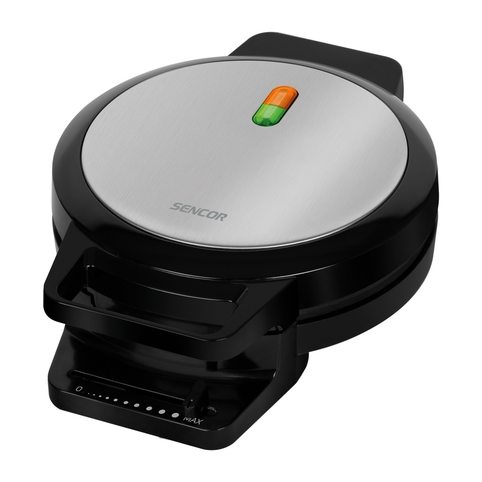 Sencor SWF 1010BK gofrisütő, fekete színben termék 2. képe