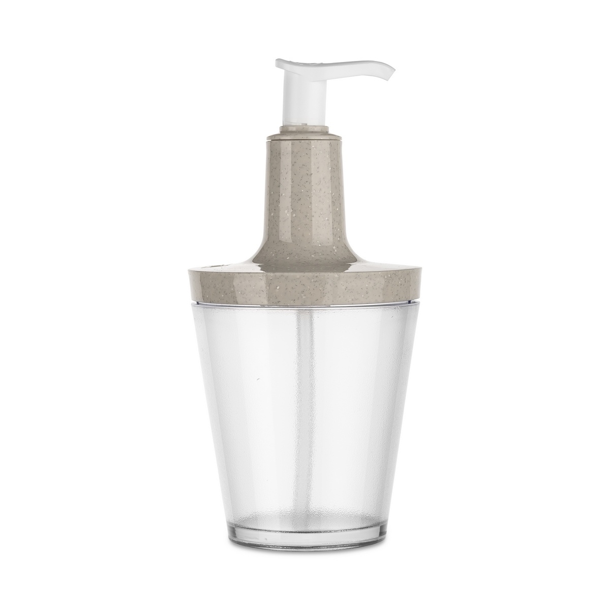 Koziol szappanadagoló Flow Organic bézs, 250 ml, 8,8 x 8,8 x 17,7 cm akciós termékkép 1