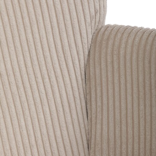 Scaun pentru relaxare cu suport pentru picioare L7285 CRM6, crem