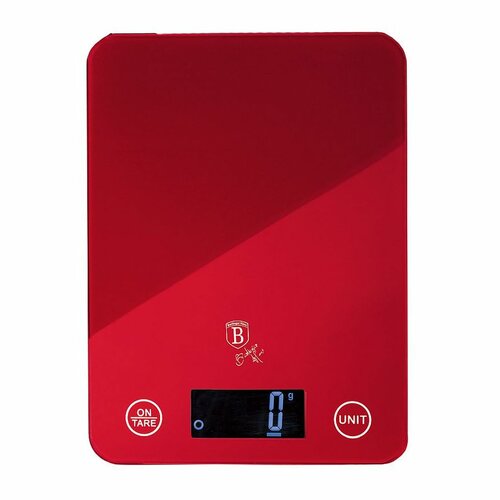 Berlinger Haus Waga kuchenna cyfrowa Burgundy Metallic Line, 5 kg