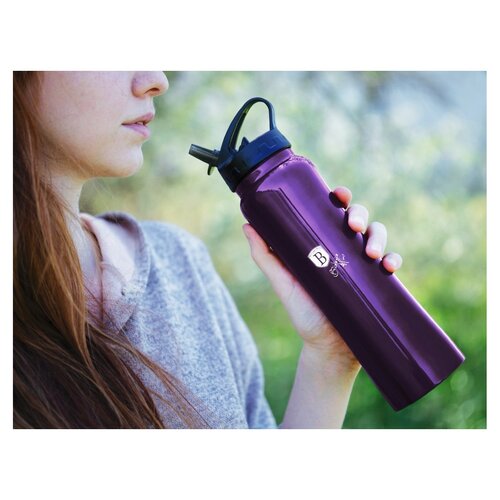 Berlinger Haus Пляшка спортивна Purple Metallic Line, 0,5 л