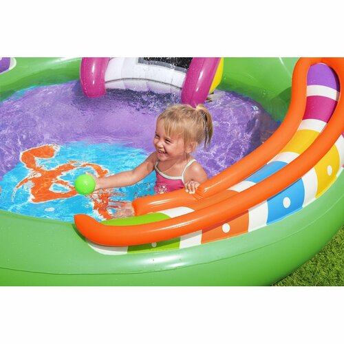 Bestway Aufblasbares Wasserspielzentrum Sing and Splash, 295 x 190 x 137 cm