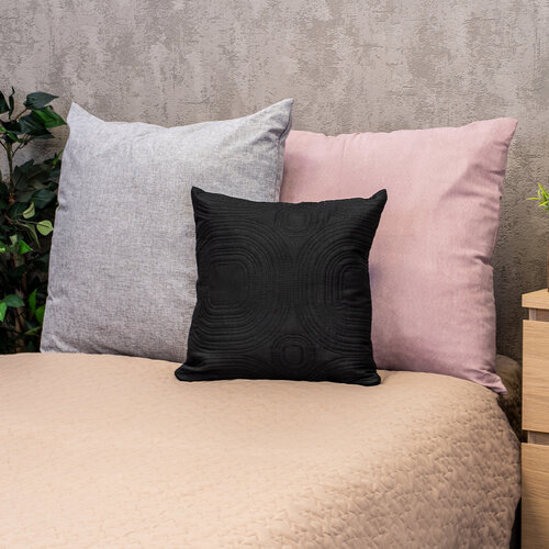 Wendre Dekorativni vzglavnik temno siv, 60 x 60 cm