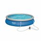 Bestway Aufblasbarer Pool Fast Set, D. 457 cm, H. 84 cm