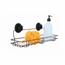 Compactor Tükör alatti polc Bestlock Black, 45,5 x13,8 x 15,5 cm