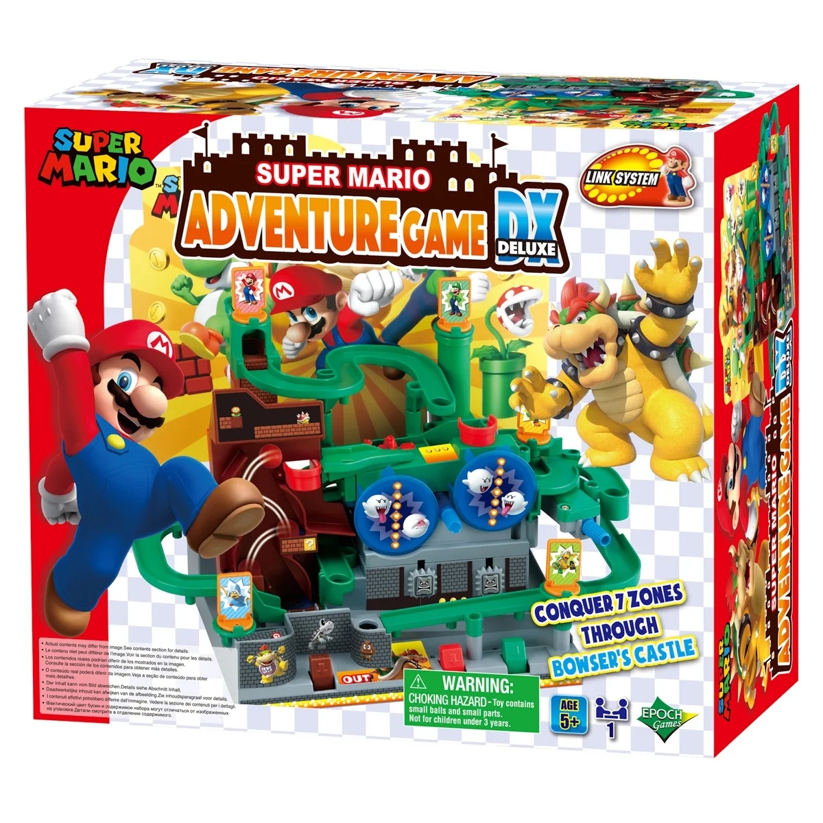 Epoch Super Mario társasjáték Kalandjáték DX