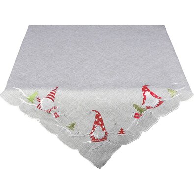 Weihnachtstischdecke Elfen grau, 35 x 35 cm