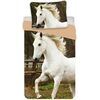 Bavlnené obliečky White horse, 140 x 200 cm, 70 x 90 cm