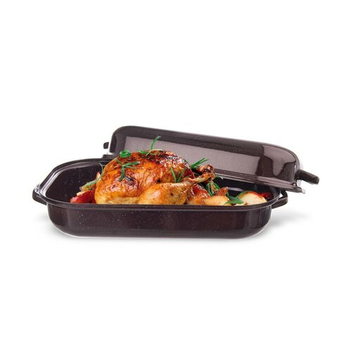 Orion Brytfanna emalia brązowy BELIS, 32,5 x 20,5 cm