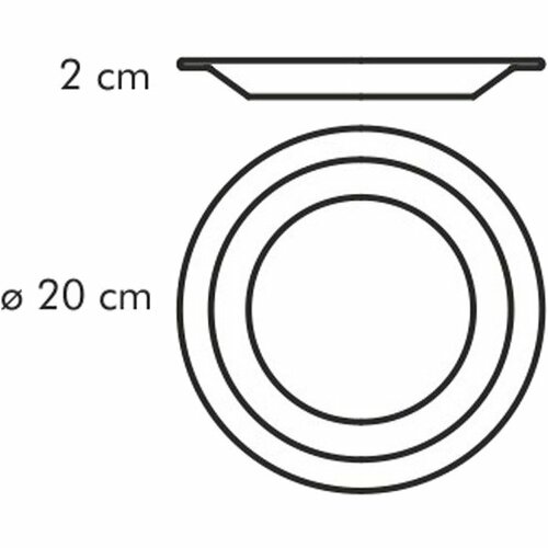 Tescoma Dezertný tanier GUSTITO, 20 cm