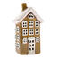 Świecznik ceramiczny Domek, 20 cm
