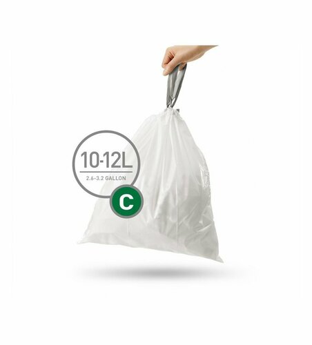 Simplehuman vrečke za smeti C 10-12 l, 20 kosov