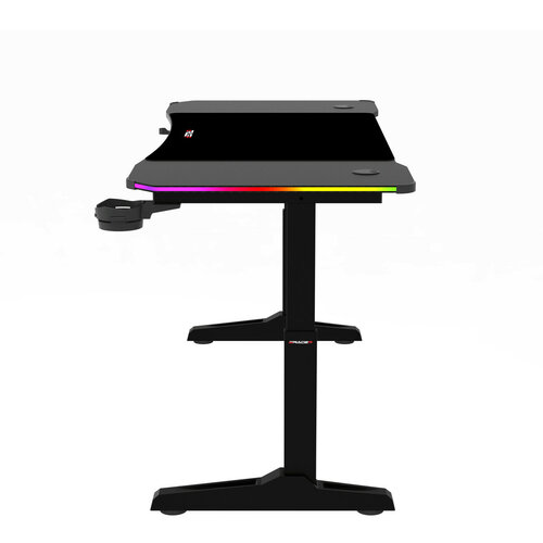 Herní stůl E-TRACER 140 RGB s manuálně nastavitelnou výškou a podsvícením