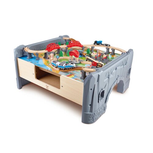 Hape Játéktábla vasútpályával 70 db