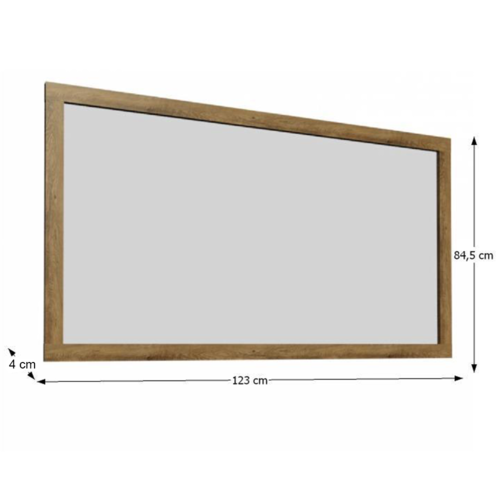 Lustro MONTANA LS, dąb lefkas