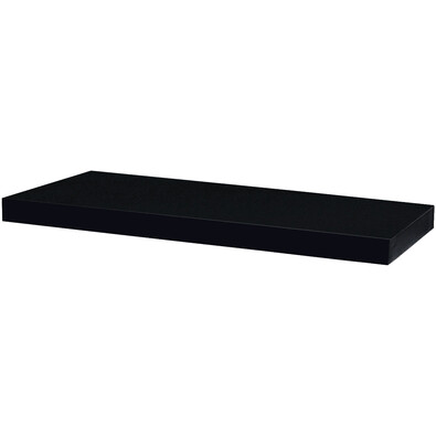 Wandregal 60 x 24 x 4 cm, schwarz