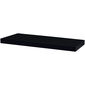 Wandregal 60 x 24 x 4 cm, schwarz