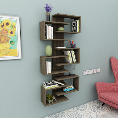Knihovna Lotus Walnut