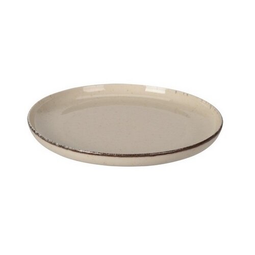 EH Porcelanasti desertni krožnik Beige, 19 cm