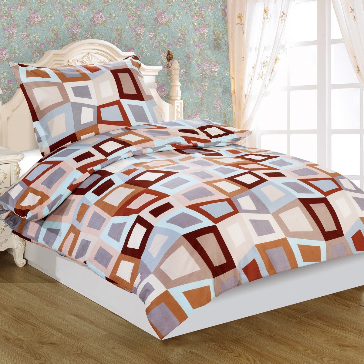 JAHU Obliečky Dallas Safari mikrosatén, 140 x 200 cm, 70 x 90 cm