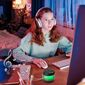 Rabalux 76110 stolná LED lampa s reproduktorom Radelia, RGB, bluetooth, 3W, IP20