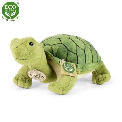Jucărie pluș Rappa Broască țestoasă Agata verde, 25 cm ECO-FRIENDLY
