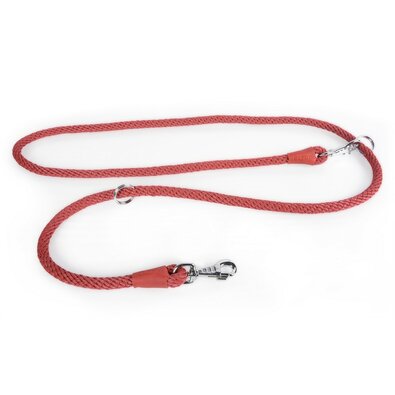 Tommi Przełączana smycz Clyde czerwony, 240 x 1,4 cm