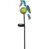 Bird szolár lámpa, kék, 13 x 6 x 52 cm