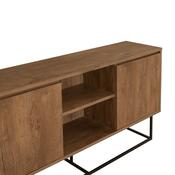 Skříňka Tela Walnut and Black