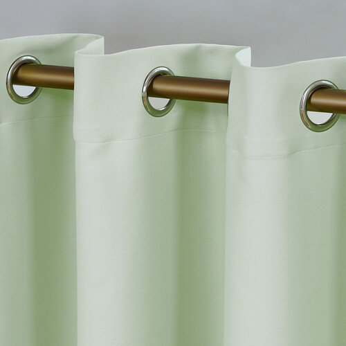 Draperie blackout 4Home Dublin verde deschis, 150 x 250 cm