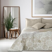 DecoKing Narzuta na łóżko Alhambra beżowy, 220 x 240 cm