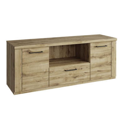 Fernsehschrank DORSI 2D1S/135, Eiche Navarra