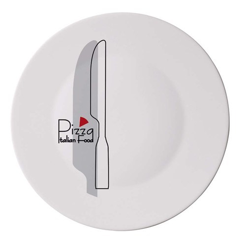 Knife Pizza tányér 33 cm