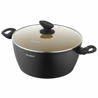 Florina Aluminiumtopf mit Deckel AmVegan von Mateusz Gessler, 26 cm, 4,8 l