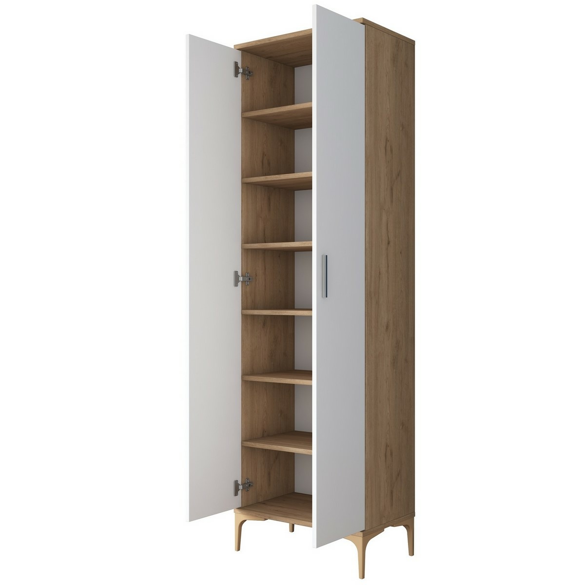 Skriňa Jeny Walnut and White