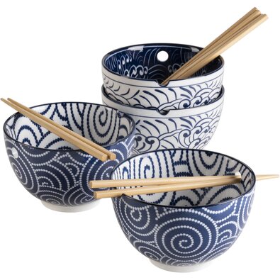 Mäser Set of skodelic s paličkami Jurka CulinaryDelight, 4+4 ks