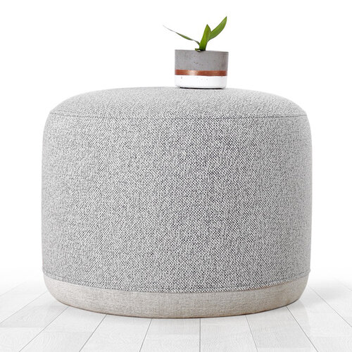 Polsterhocker Cedre Light Grey