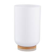Altom Koupelnová sada Bamboo 3 ks, bílá