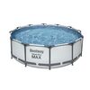Bestway 56418 Föld feletti medence Steel Pro MAX ,366 x 100 cm, szűrővel és lépcsővel