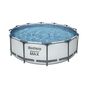 Bestway 56418 Föld feletti medence Steel Pro MAX ,366 x 100 cm, szűrővel és lépcsővel