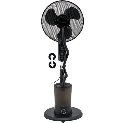 Stojanový ventilátor ProfiCare VL 3142 sozvlhčovačom vzduchu, čierny
